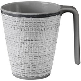 Cană Brunner Tivoli Mug alb/negru