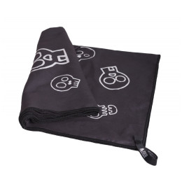 Prosop Zulu Light 85x150 cm craniu negru