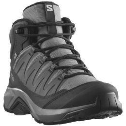 Încălțăminte turistică femei Salomon X-Adventure Coldrush Waterproof gri/negru Castlerock / Black / Phantom