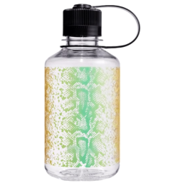 Sticlă Nalgene Narrow Mouth Animal Print 500 ml verde/galben Clear Rainbow Snake