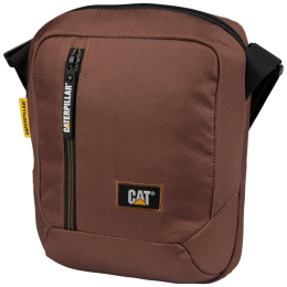 Geantă de umăr Caterpillar Crossbody The Project maro Toffee