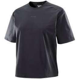 Tricou femei Salomon Trackline SS Tee negru Deep Black