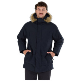 Geacă de iarnă tip parka bărbați Fundango Spirit II Parka Jacket albastru închis patriot blue