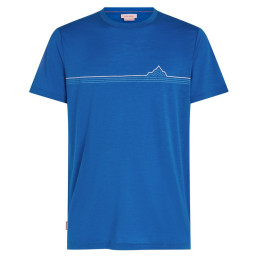 Tricou bărbați Icebreaker Men Merino 150 Tech Lite SS Tee Range Stripes