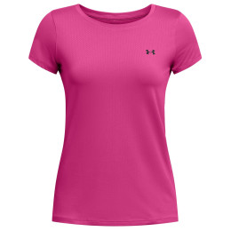 Tricou funcțional femei Under Armour HG Armour SS roz/negru AstroPink/Black