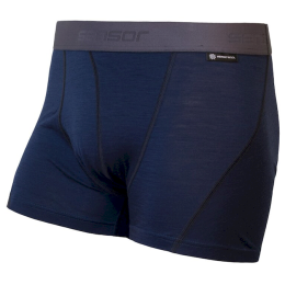 Boxeri bărbați Sensor Merino Active albastru închis Deep Blue