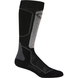 Șosete bărbați Icebreaker Mens Ski+ Light OTC negru Oil/Black/Silver