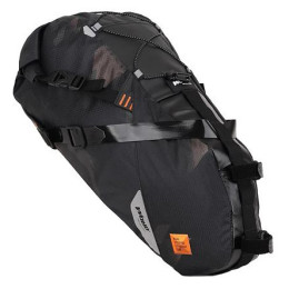 Borsetă pentru bicicletă WOHO X-Touring Dry Bag Diamond CyberCam černá L negru