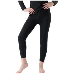 Indispensabili funcționali copii Smartwool Kids' Classic Thermal Merino Base Layer Bottom negru BLACK