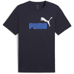 Tricou bărbați Puma ESS 2 Color No. 1 Logo Tee albastru New Navy