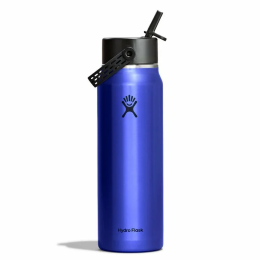 Termos Hydro Flask 32 Oz Lightweight Wide Flex Straw Cap albastru Sapphire Blue