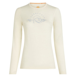 Tricou funcțional femei Icebreaker Women Merino 200 Oasis LS Crewe Sunrise Summit