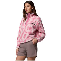 Hanorac femei Columbia Helvetia™ II Printed Cropped Half Snap