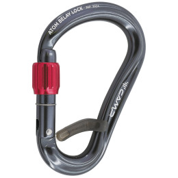 Carabinieră Camp Atom Belay Lock gri/roșu Gun Metal