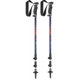 Bețe de trekking Leki Journey Lite AS albastru PearlnightblueNeoned