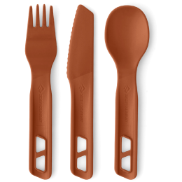 Tacâm Sea to Summit Horizon Cutlery Set - 3 Piece roșu Bombay