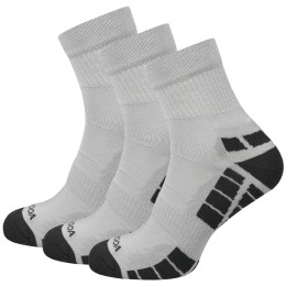 Șosete MOOA Silver Bamboo Mid 3-pack gri Grey/Grey
