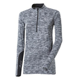 Tricou femei Progress Silvia 43PD negru černý melír