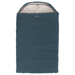 Sac de dormit tip pătură Outwell Campion Lux Double albastru închis Blue