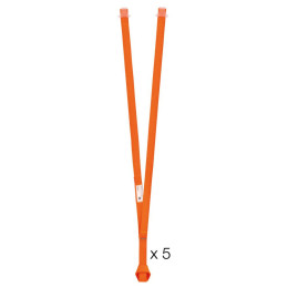 Buclă Petzl Aventex 5pc portocaliu/ orange
