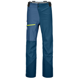 Pantaloni bărbați Ortovox 3L Ortler Pants M albastru