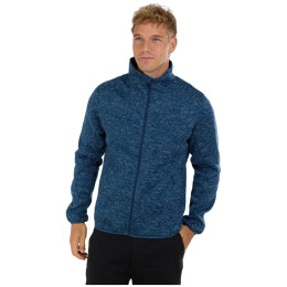 Hanorac funcțional bărbați Fundango Cruz Knit Fleece Jacket turcoaz dark turquoise