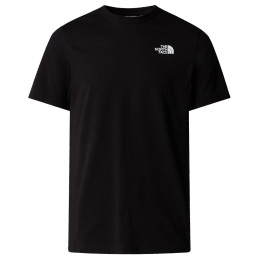 Tricou bărbați The North Face M Ss Mountain Outline Tee negru