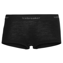 Boxeri funcționali femei Icebreaker 175 Everyday Boy Shorts negru