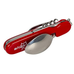 Příborový Set Bo-Camp Cutlery Tool 8 funkcí roșu
