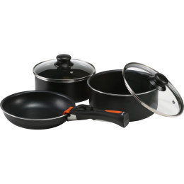 Set de vase Vango Gourmet Cook Set negru