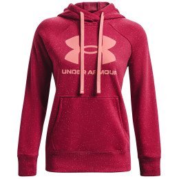 Hanorac femei Under Armour Rival Fleece Logo Hoodie roz