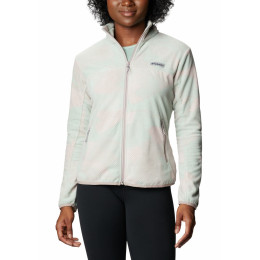 Hanorac femei Columbia Ali Peak Full Zip albastru/roz AquaToneCamo