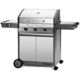 Grătar pe gaz Cadac Meridian 3 + 1 inoxidabilă