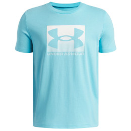 Tricou funcțional copii Under Armour UA B Boxed Sports Update SS Fresco Blue