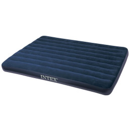 Saltea gonflabilă Intex
			King Classic Downy Airbed albastru