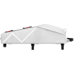 Geantă cadru biciletă Cyclite Top Tube Bag Large / 02 gri deschis light grey