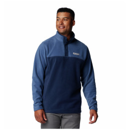 Hanorac bărbați Columbia Steens Mountain™ Half Snap Ii albastru închis Collegiate Navy, Dark Mountain