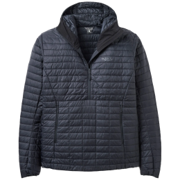 Geacă bărbați Rab Microlighter Pullover Down Hoody negru