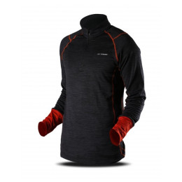 Hanorac bărbați Trimm Clinic gri/portocaliu grey melange/ orange