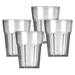 Pahare Vango Tumblers clear set 4 buc.