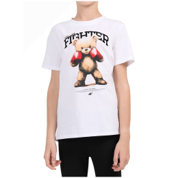 Tricou copii 4F Tshirt F3530 White alb White