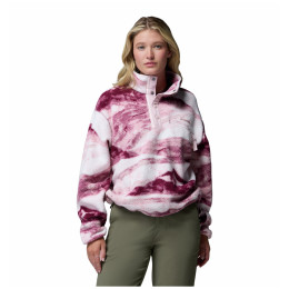 Hanorac femei Columbia Helvetia™ II Printed Cropped Half Snap