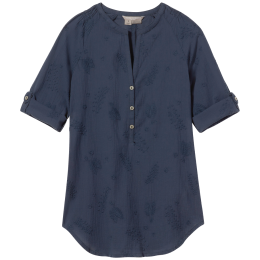 Tricou femei Roayal Robins Oasis Tunic II 3/4 Sleeve albastru navy