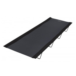 Șezlong Regatta Ramona Camp Bed negru/gri