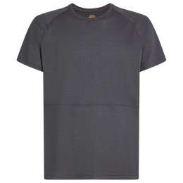 Tricou funcțional bărbați Icebreaker M Mer 200 Waffle Elevation SS Tee gri Obsidian