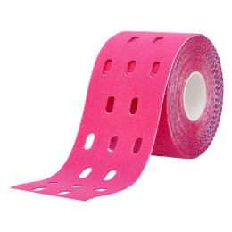 Bandă kinesiologică BronVit Sport Kinesio Tape perforată