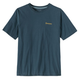 Tricou bărbați Patagonia M's Water People Banner T-Shirt albastru închis Summit Blue