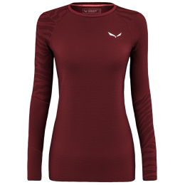Tricou femei Salewa Cristallo Warm Amr W L/S Tee.