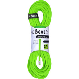 Coardă de alpinism Beal Virus 10 mm (60 m) verde