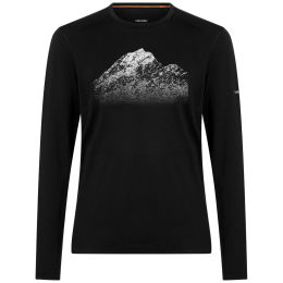 Tricou funcțional bărbați Icebreaker Men Mer 200 Oasis LS Crewe Rising Light
